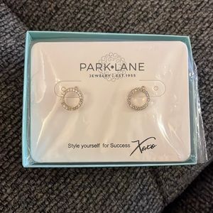 Park Lane Stud Circle Earrings